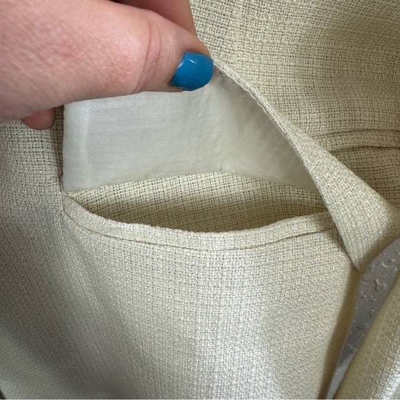 Dolce Cabo Cream career size XL business popover Blazer jacket - Picture 10 of 11